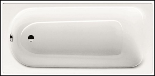 baignoire-droite-acier-émaillé-blanc