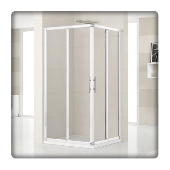 Parois douche Accès d'angle NOVELLINI