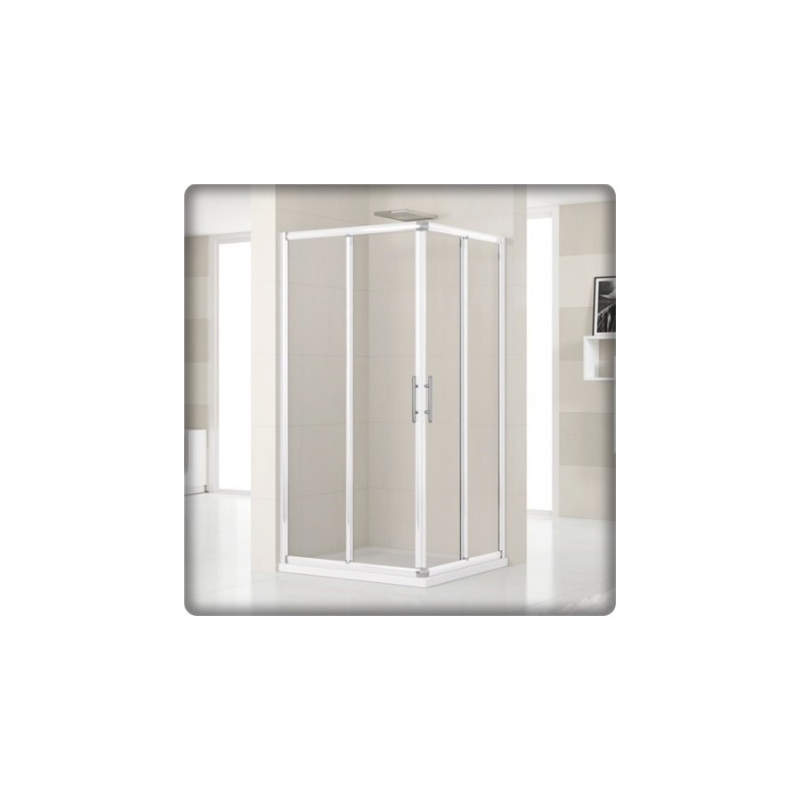 Parois douche Accès d'angle NOVELLINI