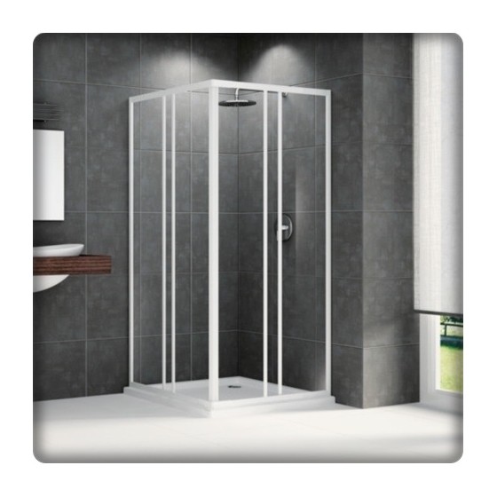 Parois douche Accès d'angle NOVELLINI