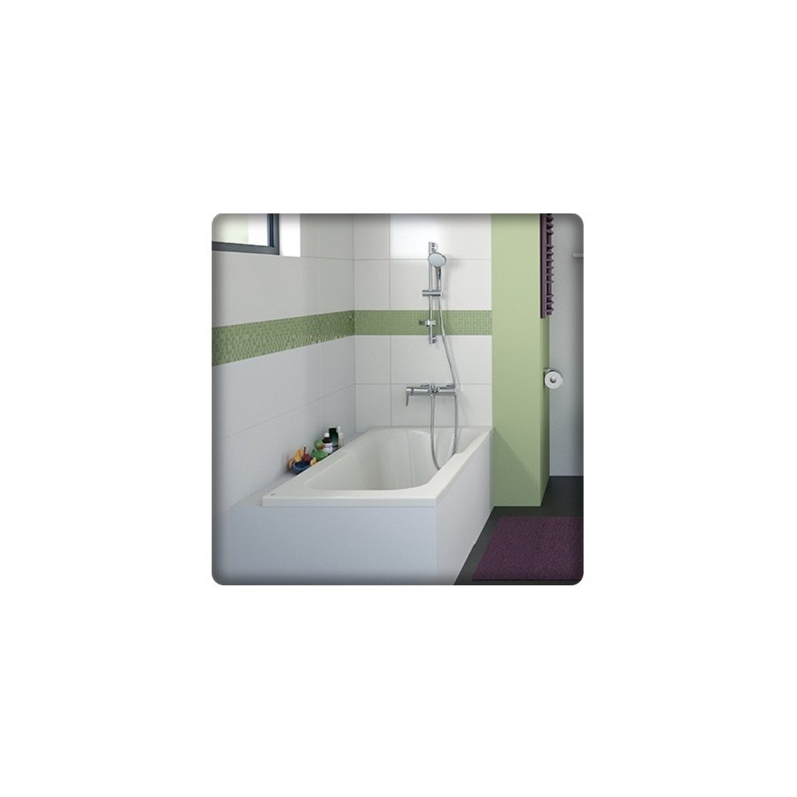 Baignoire rectangulaire bain douche en acrylique IDEAL STANDARD