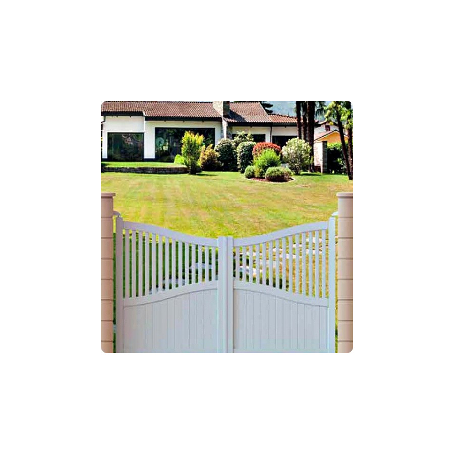 Portail PVC