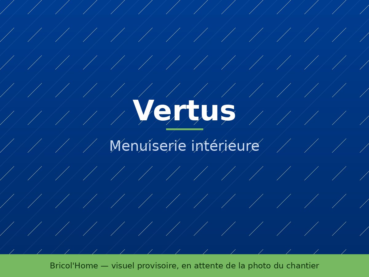 Parquet et dressing sur mesure dans une maison de Vertus