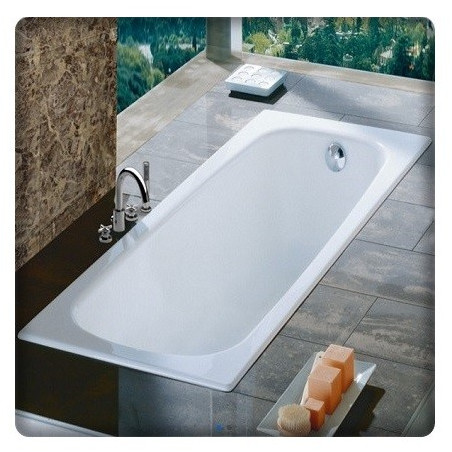 Baignoire rectangulaire en acier