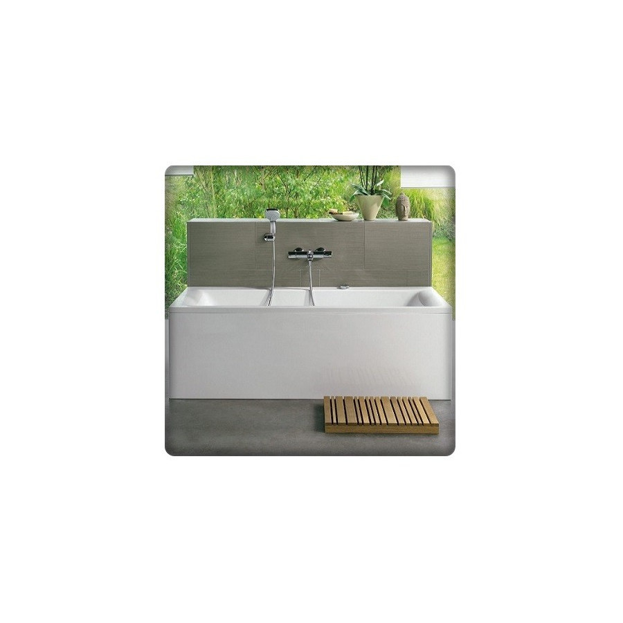 Baignoire rectangulaire à double dos
