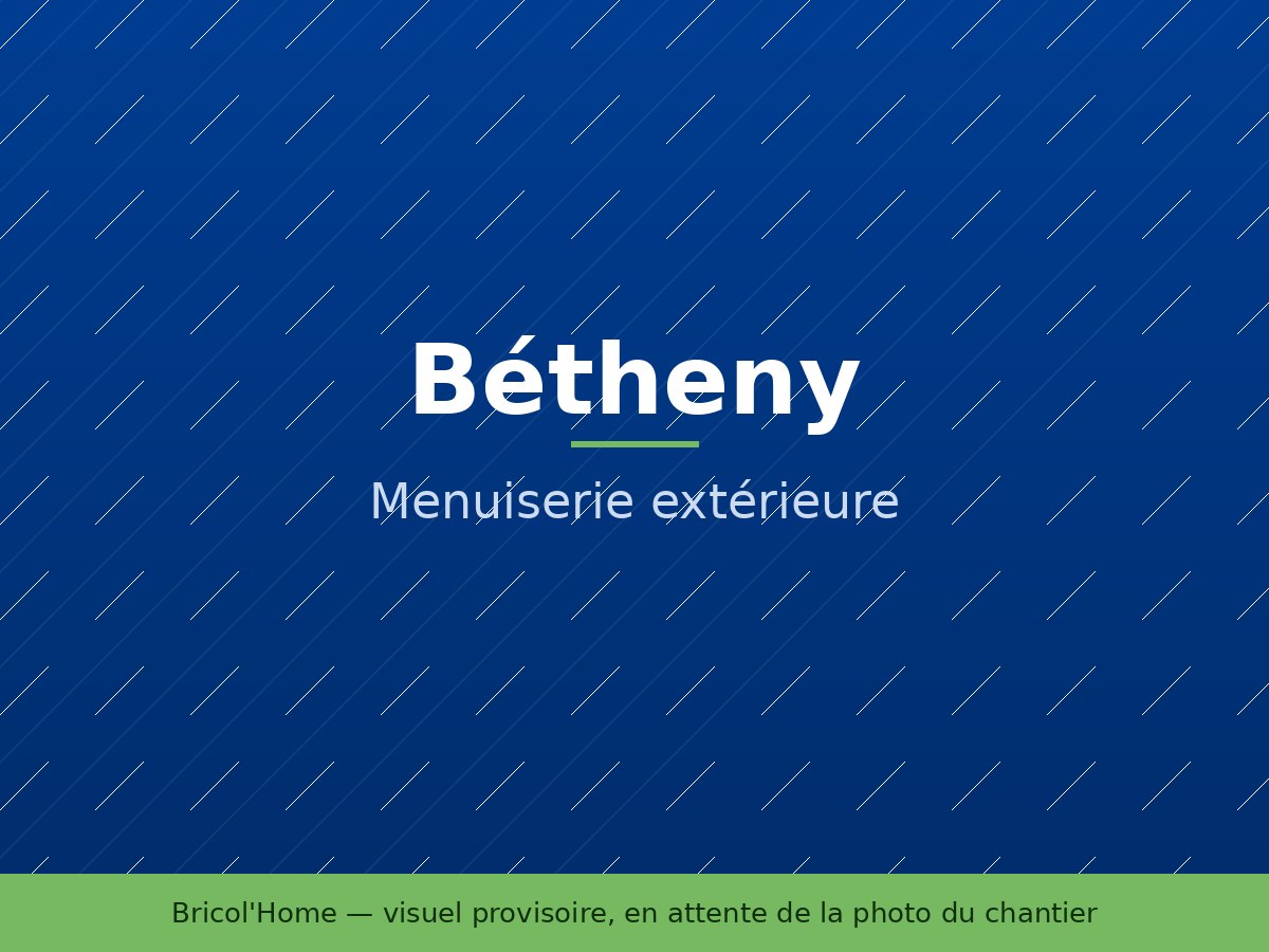 Remplacement de cinq fenêtres et d'une porte-fenêtre à Bétheny
