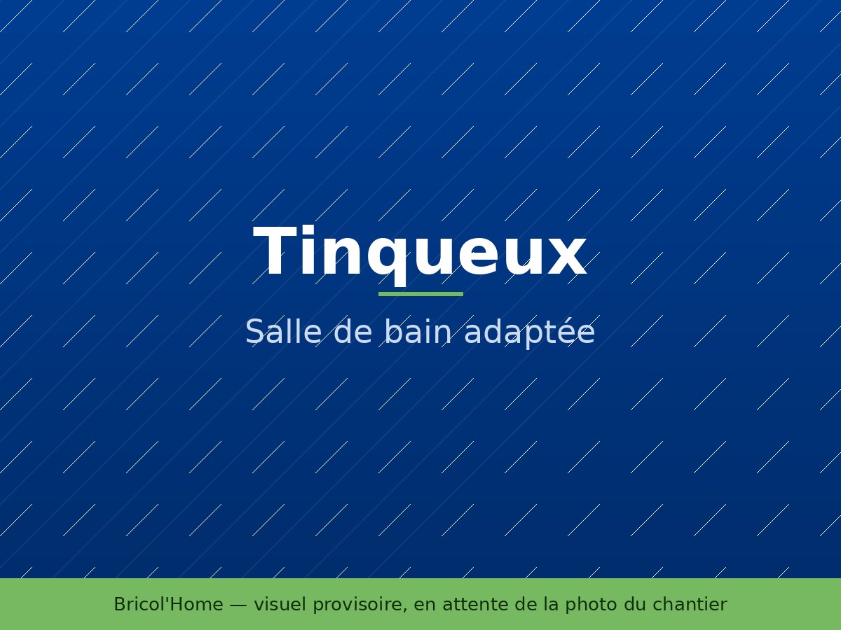 Salle de bain adaptée à la perte de mobilité à Tinqueux